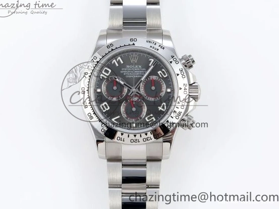 AAA Replica Watches GRAY DIAL MOVEMENT) 116509 NUMERAL OMF (SLIM Cozy A7750 DAYTONA BRACELET SS ON EDITION SS 1809 BEST 0108